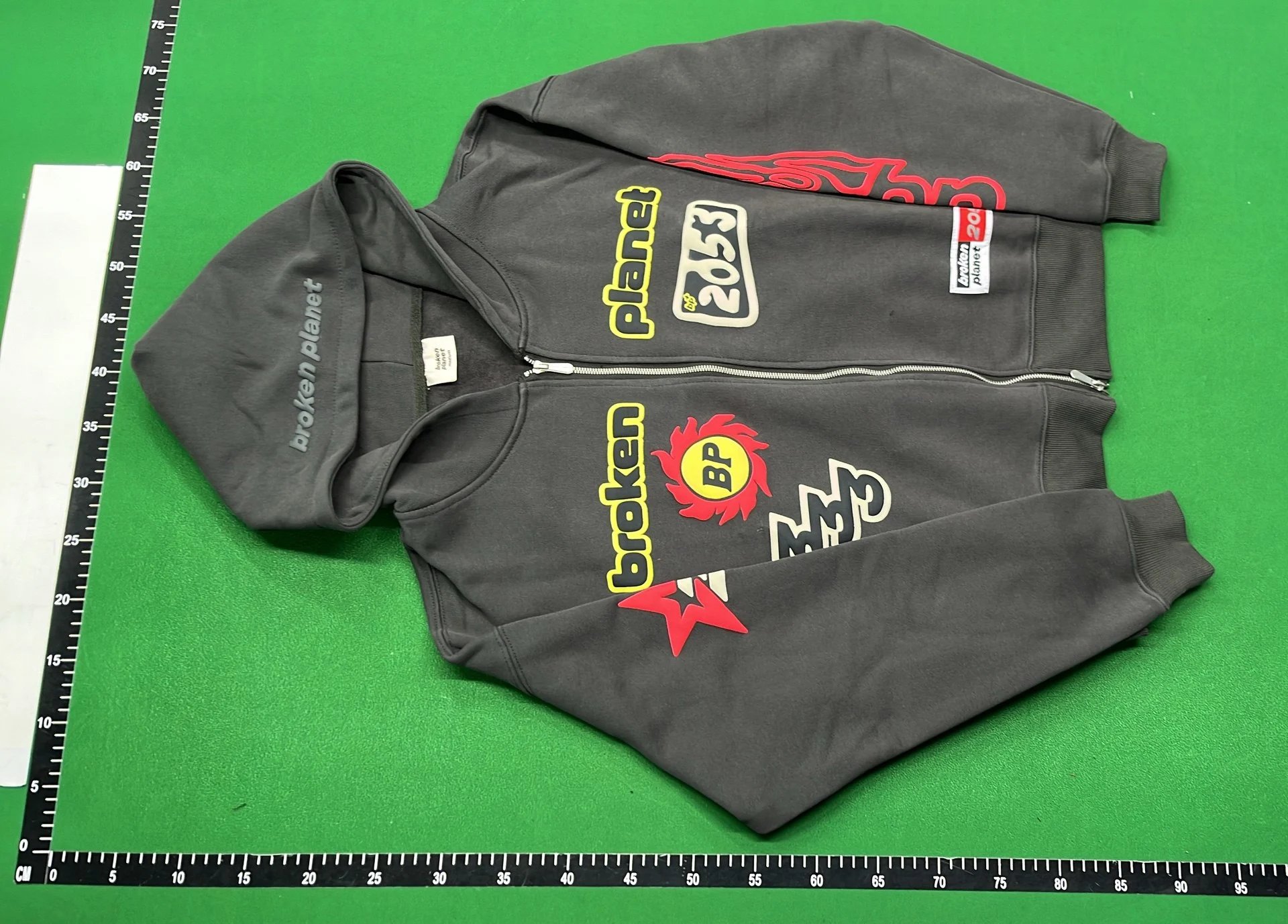Sun Flame Zip Hoodie photo 2
