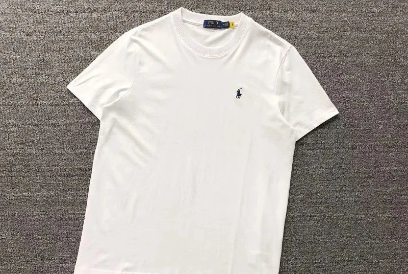 Polo Ralph Lauren T-Shirts Short-sleeve crew-neck embroidered pony T-shirt — 16