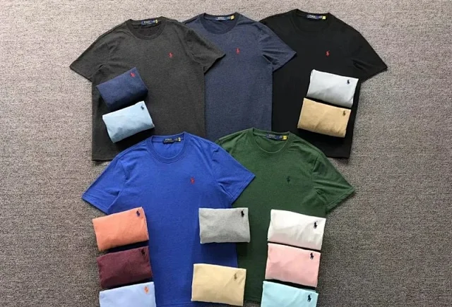 Polo Ralph Lauren T-Shirts Short-sleeve crew-neck embroidered pony T-shirt product detail image 1