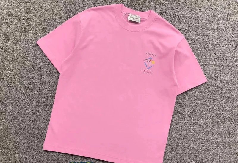 Casablanca T-Shirts Short-Sleeve Graphic T-Shirt — 4