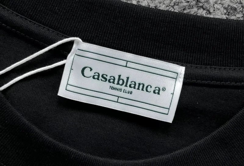 Casablanca T-Shirts Short-Sleeve Graphic T-Shirt image 6