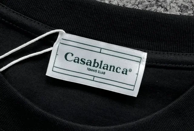 Casablanca T-Shirts Short-Sleeve Graphic T-Shirt product detail image 6