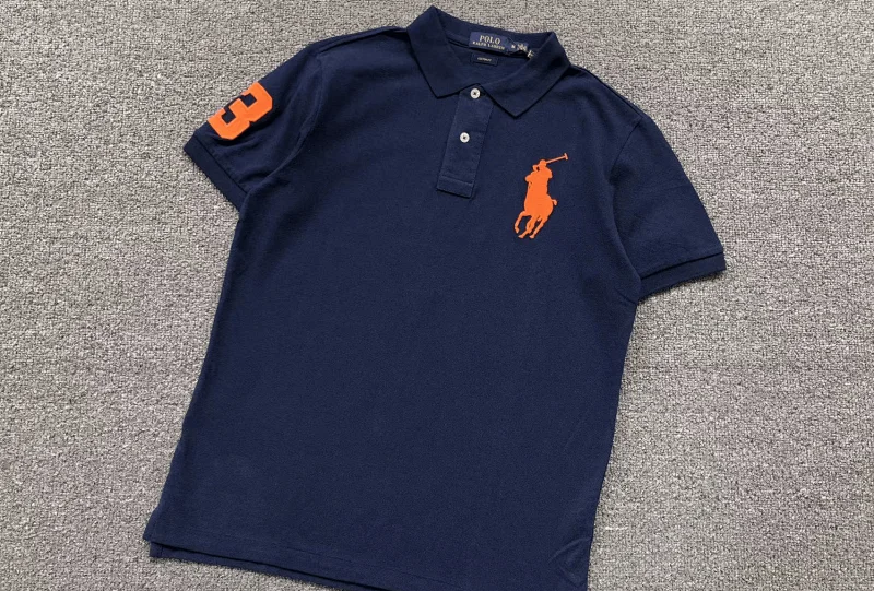 Ralph Lauren T-Shirts Short-sleeve polo shirt with Big Pony embroidery and sleeve 3 patch — 7