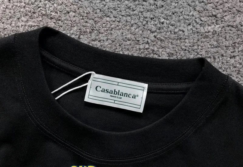 Casablanca T-Shirts Short-Sleeve Graphic T-Shirt image 3
