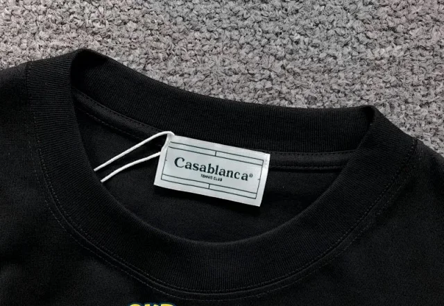 Casablanca T-Shirts Short-Sleeve Graphic T-Shirt product detail image 3