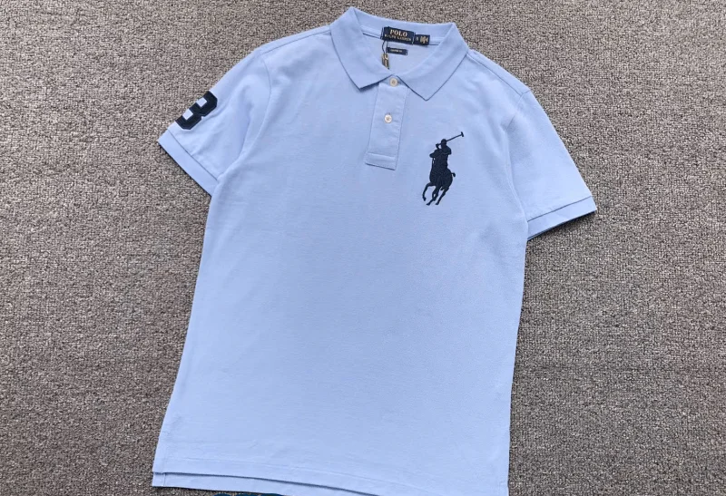 Ralph Lauren T-Shirts Short-sleeve polo shirt with Big Pony embroidery and sleeve 3 patch — 18