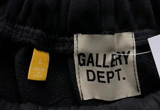 Gallery Dept. Trousers Paint-Splatter Side-Panel Joggers product detail image 4