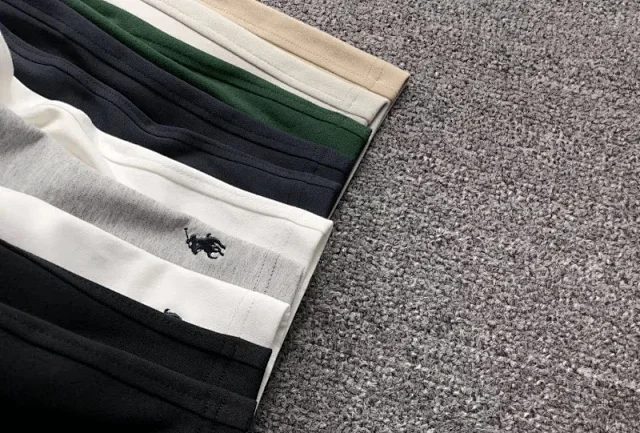 Polo Ralph Lauren T-Shirts Crew-Neck T-Shirt with Embroidered Pony Logo product detail image 5