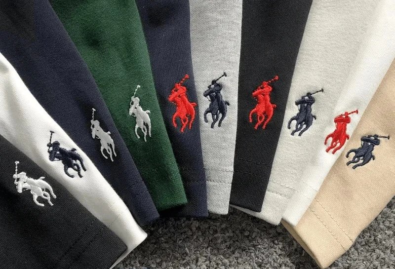 Polo Ralph Lauren T-Shirts Crew-Neck T-Shirt with Embroidered Pony Logo image 3