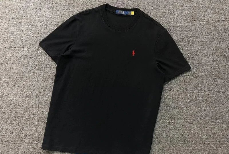 Polo Ralph Lauren T-Shirts Short-sleeve crew-neck embroidered pony T-shirt — 11