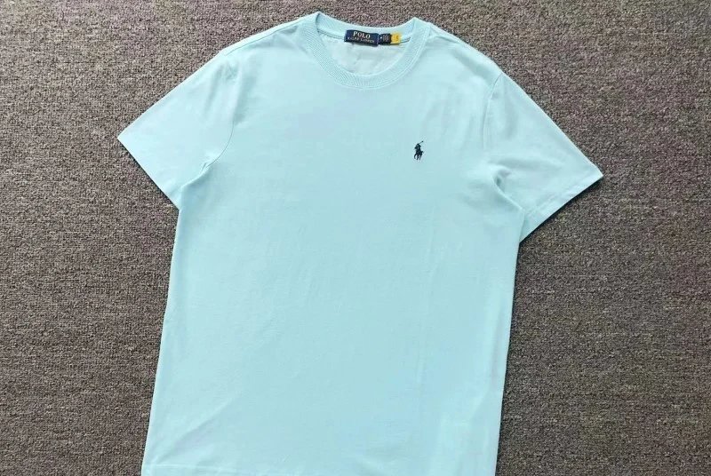Polo Ralph Lauren T-Shirts Short-sleeve crew-neck embroidered pony T-shirt — 12