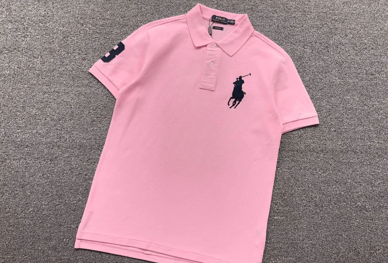 Ralph Lauren T-Shirts Short-sleeve polo shirt with Big Pony embroidery and sleeve 3 patch — 10