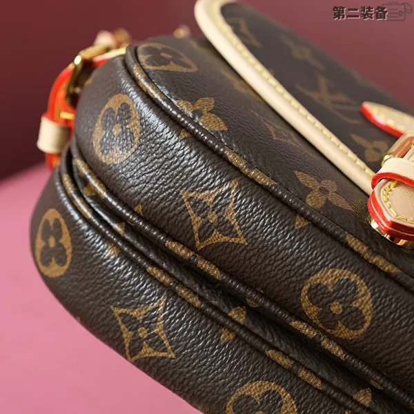 Louis Vuitton Monogram Saddle Bag Beige Crossbody Bag - 18