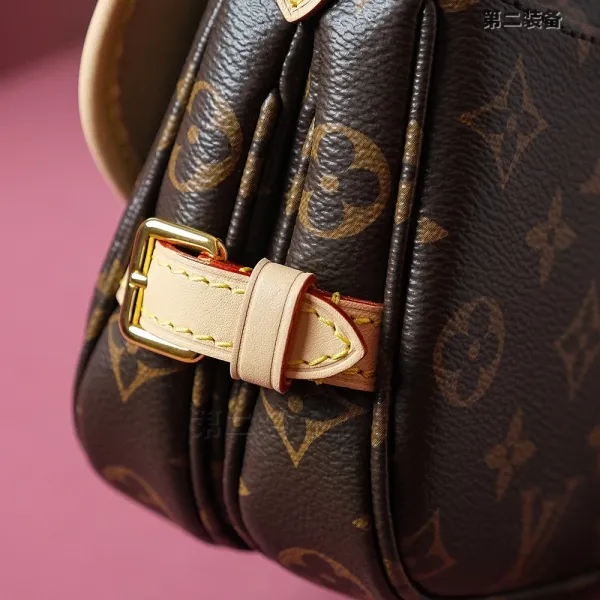 Louis Vuitton Monogram Saddle Bag Beige Crossbody Bag - 20
