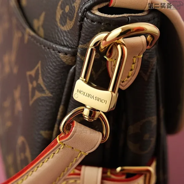 Louis Vuitton Monogram Saddle Bag Beige Crossbody Bag - 24