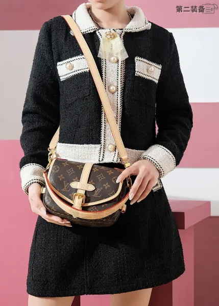Louis Vuitton Monogram Saddle Bag Beige Crossbody Bag - 7