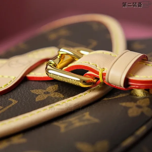Louis Vuitton Monogram Saddle Bag Beige Crossbody Bag - 19