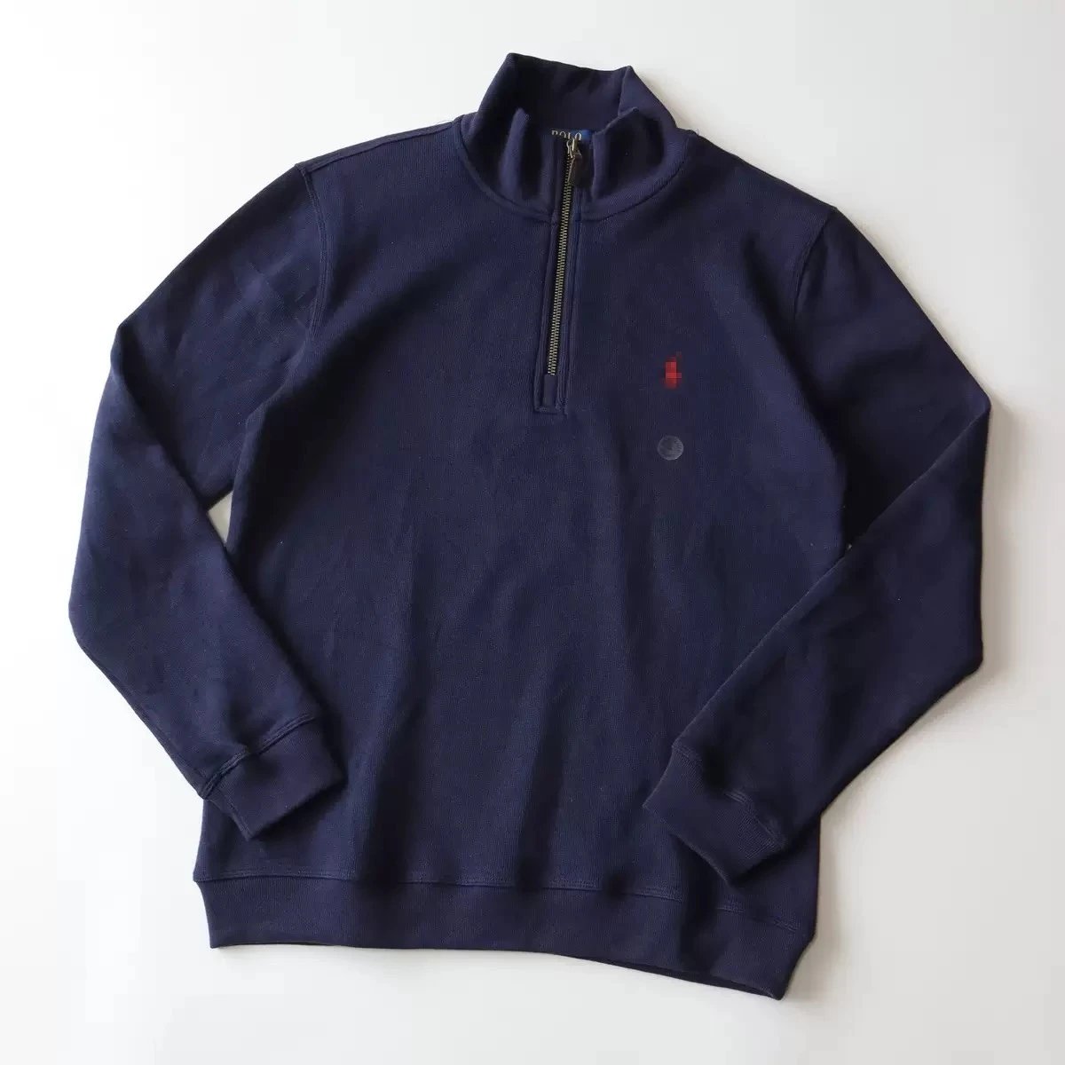 Ralph Lauren Half-Zip Logo Embroidered Sweatshirt photo 2