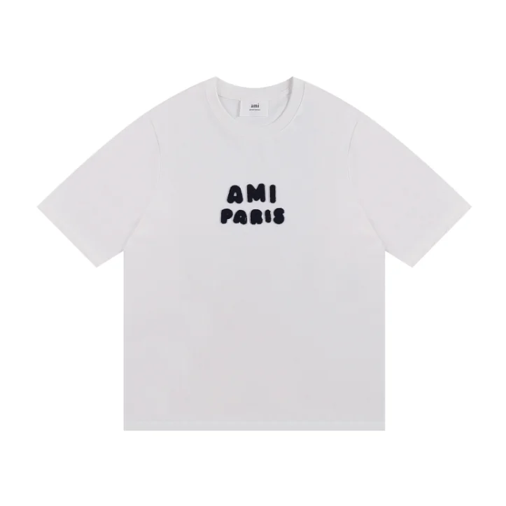 AMI Paris White T-Sh