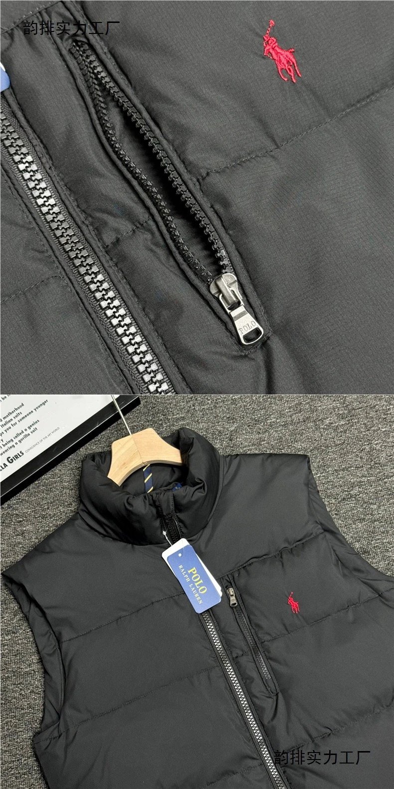 Ralph Lauren Zipper Down Vest photo 8
