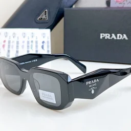 thumbnail for PR Symbole sunglasses UV400 高品质太阳镜黑色白色 PR17WS  SIZE：49-20-145