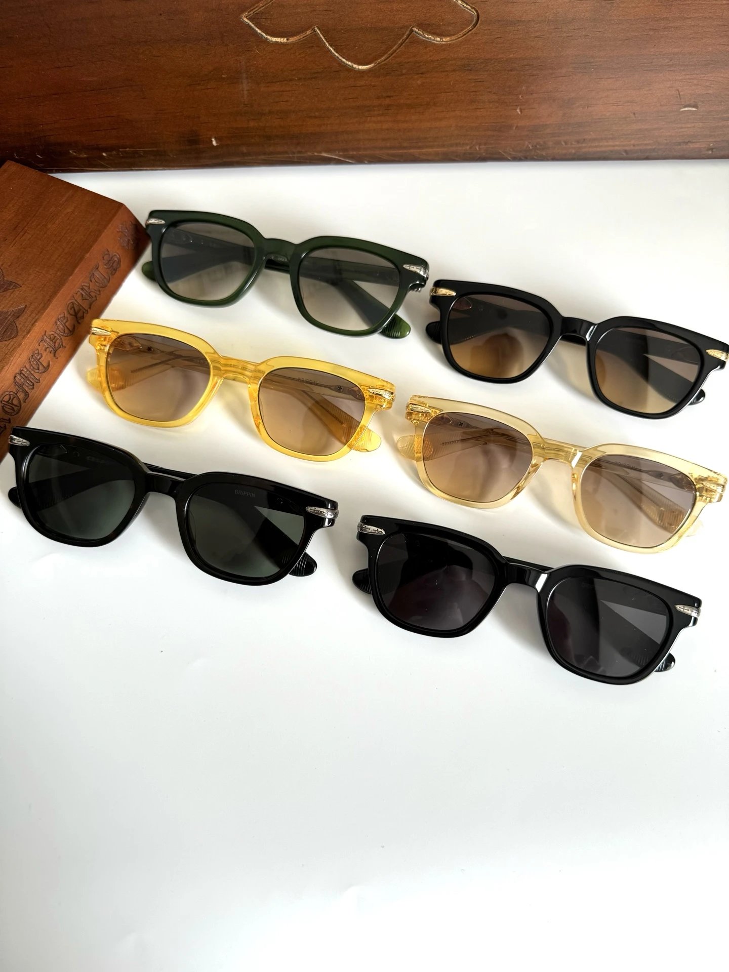 【Titanium Batch】 Model：DRIPPIN Sunglasses  SIZE：52-19-150