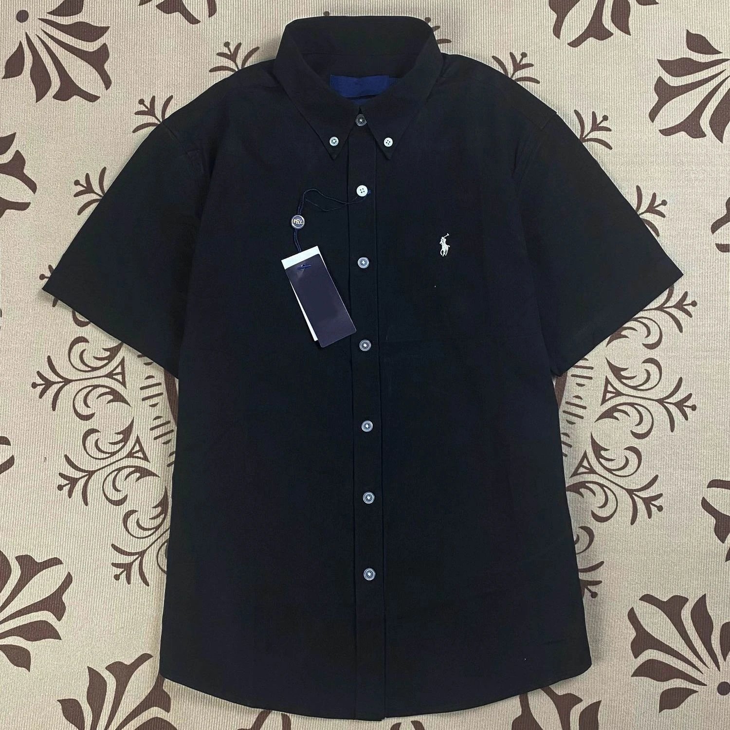 Linen Short-Sleeved Shirt photo 6