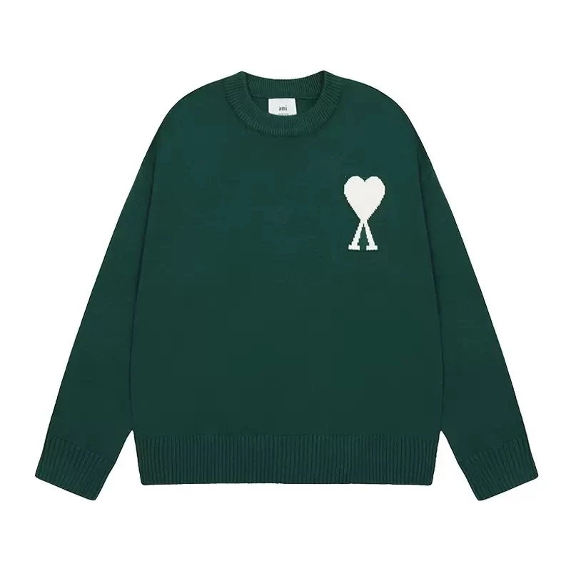 Ami Paris Classic Heart Pullover Sweater photo 8