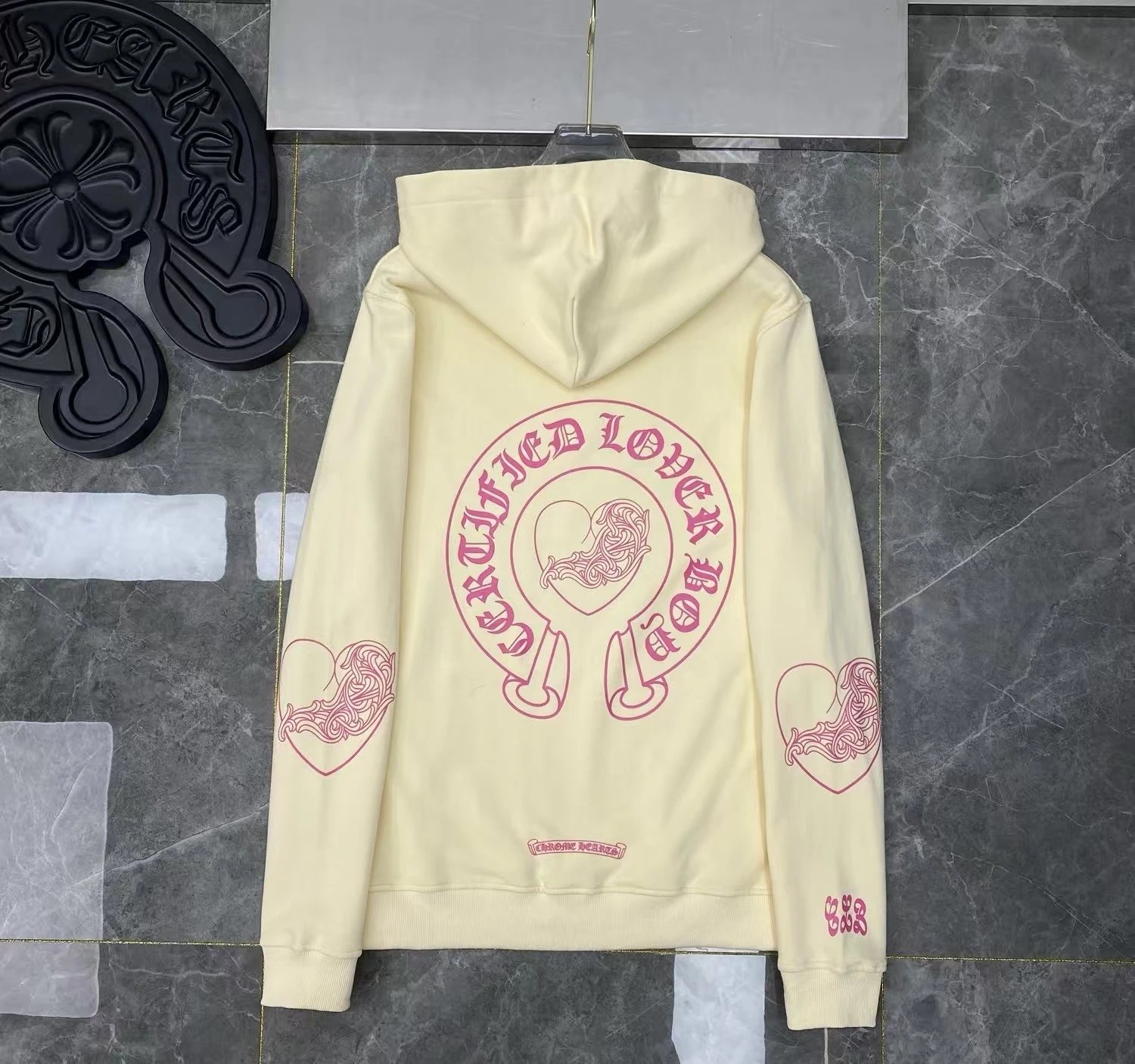 Chrome Hearts Cross-Panel Hooded Sweatshirt photo 3