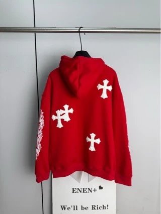 Chrome Hearts Cross-Panel Hooded Sweatshirt photo 7