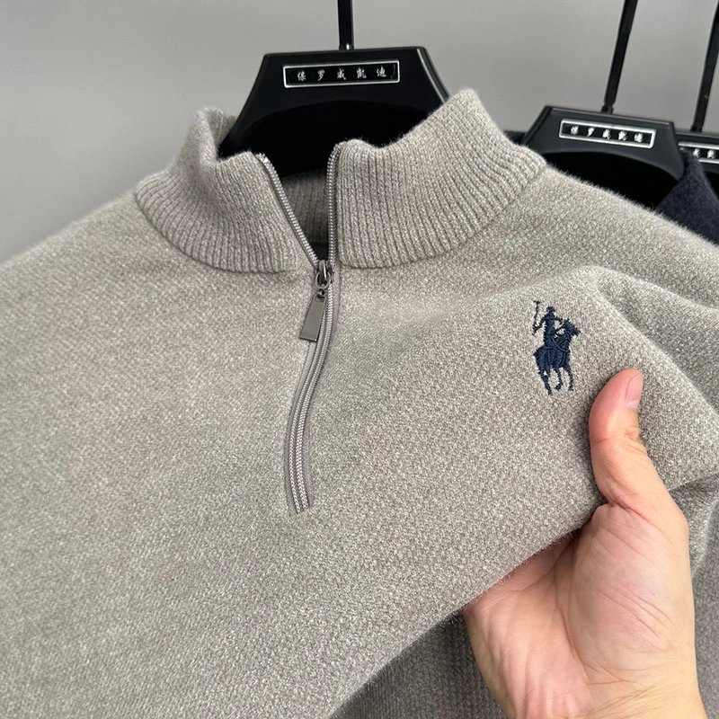Ralph Lauren Half-Zip Stand-Up Collar Sweater photo 2