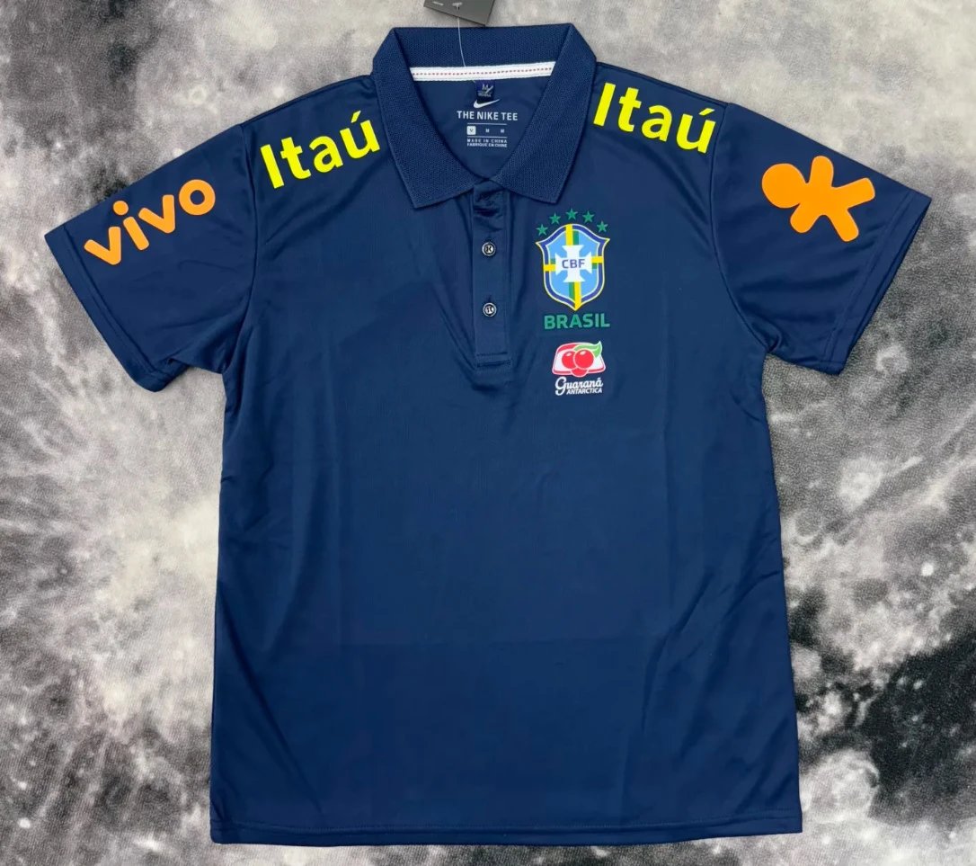Style 105 Brazil Royal Blue Polo Shirt