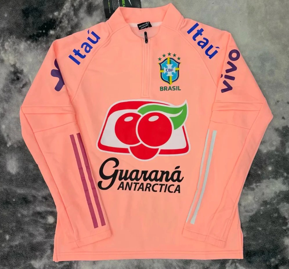 Style 102 Lightweight Brazil Almond Half-Zip