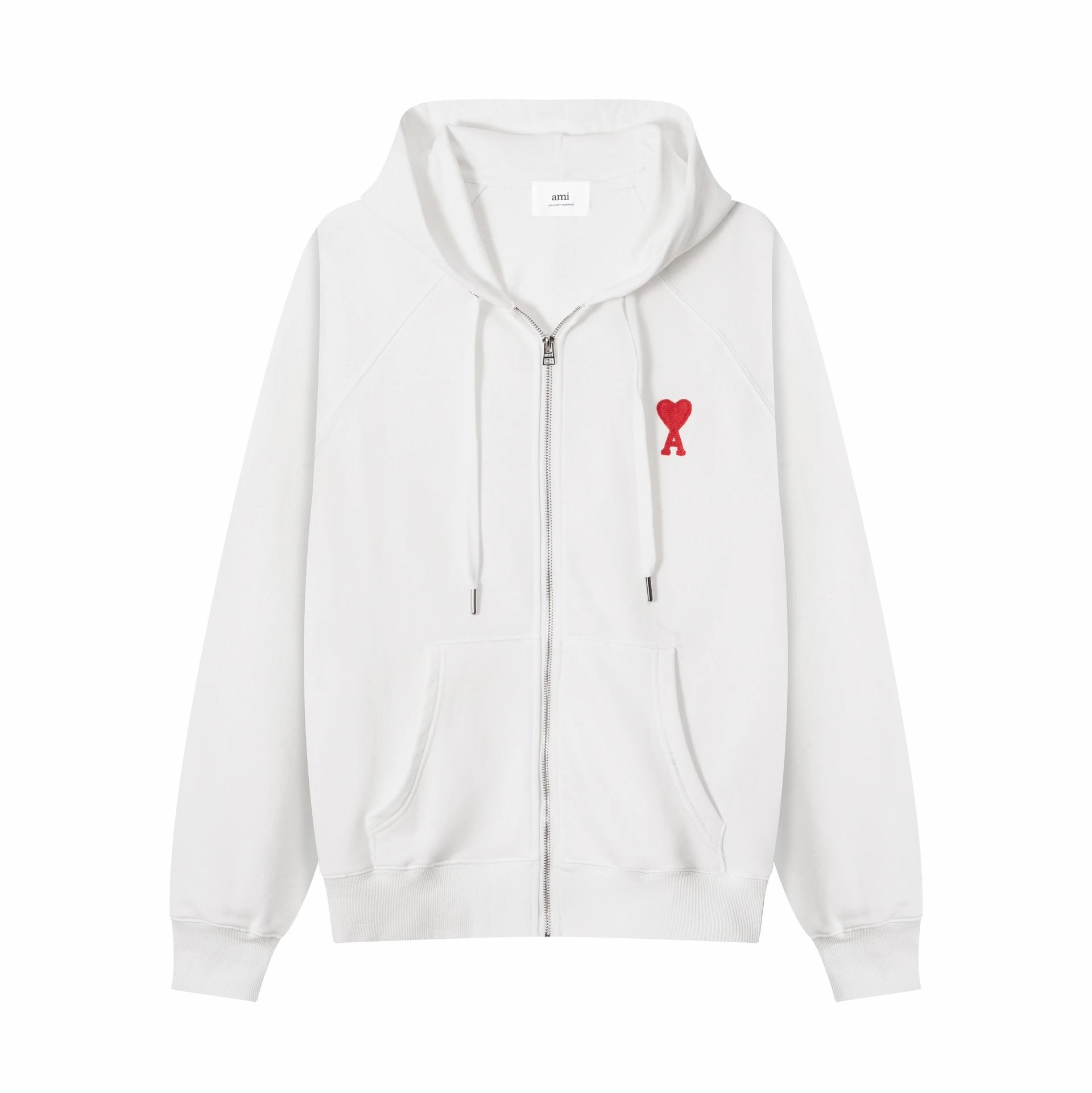 白色【641拉链款】