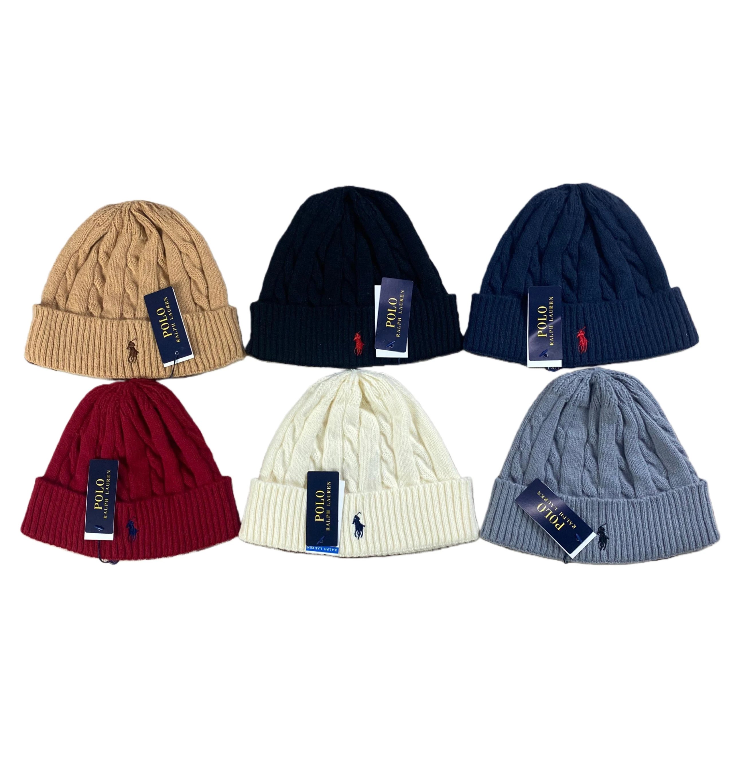 Ralph Lauren Beanie/Scarf (Multiple Colorways)
