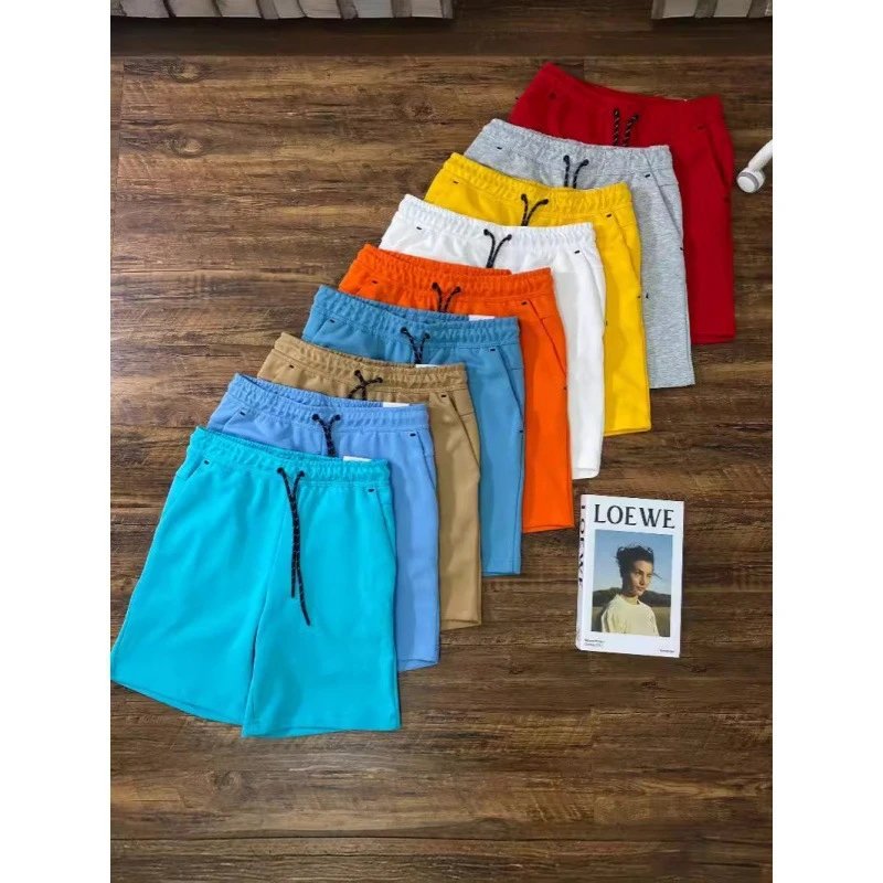 Summer Casual Sports Drawstring Multi-Color Back Zipper Men's 503 Shorts sy
