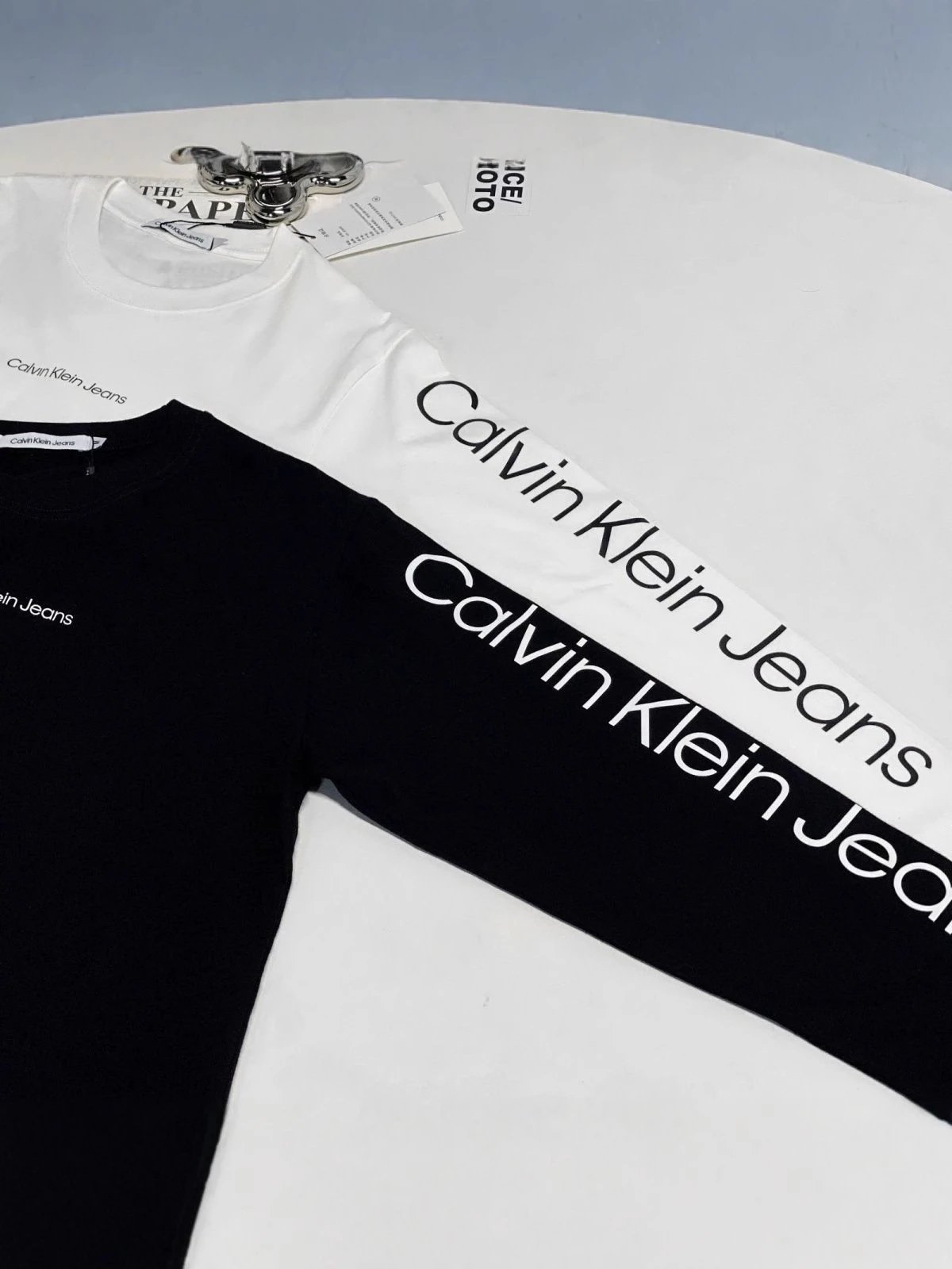 Calvin Klein Long-Sleeve T-Shirt (Multiple Colorways)
