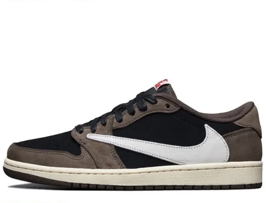 AJ1 Low Top Brown Barb