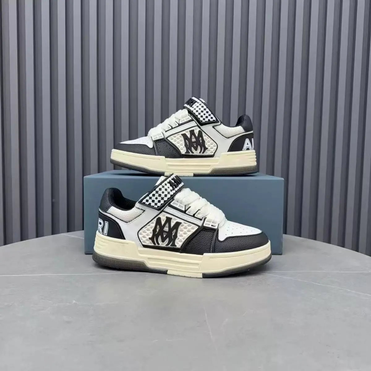 AMIRI Sneakers MA Skyline low-top — AMIRI MA SKYLINE Black and white