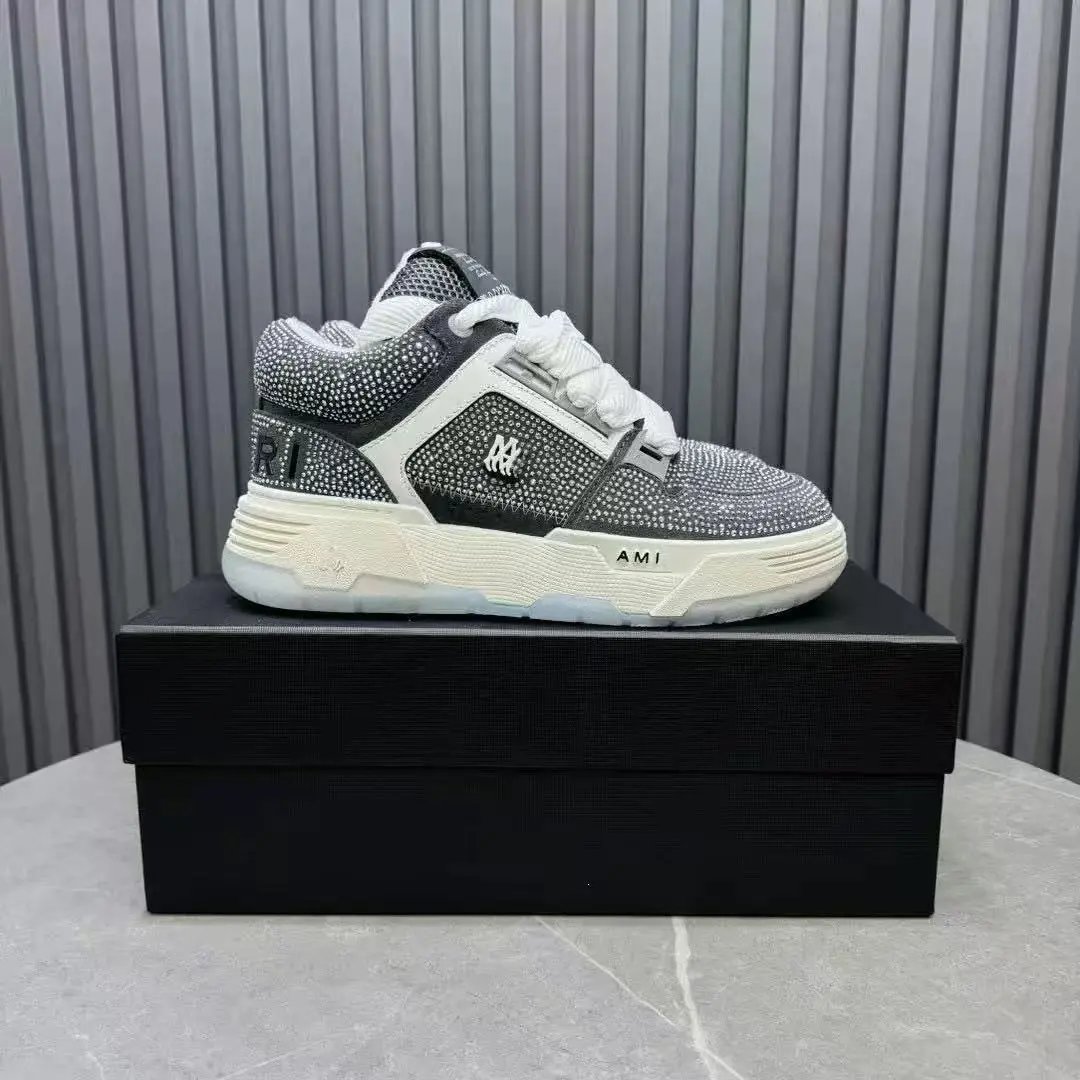 AMIRI Sneakers MA Skyline low-top — white diamond ash