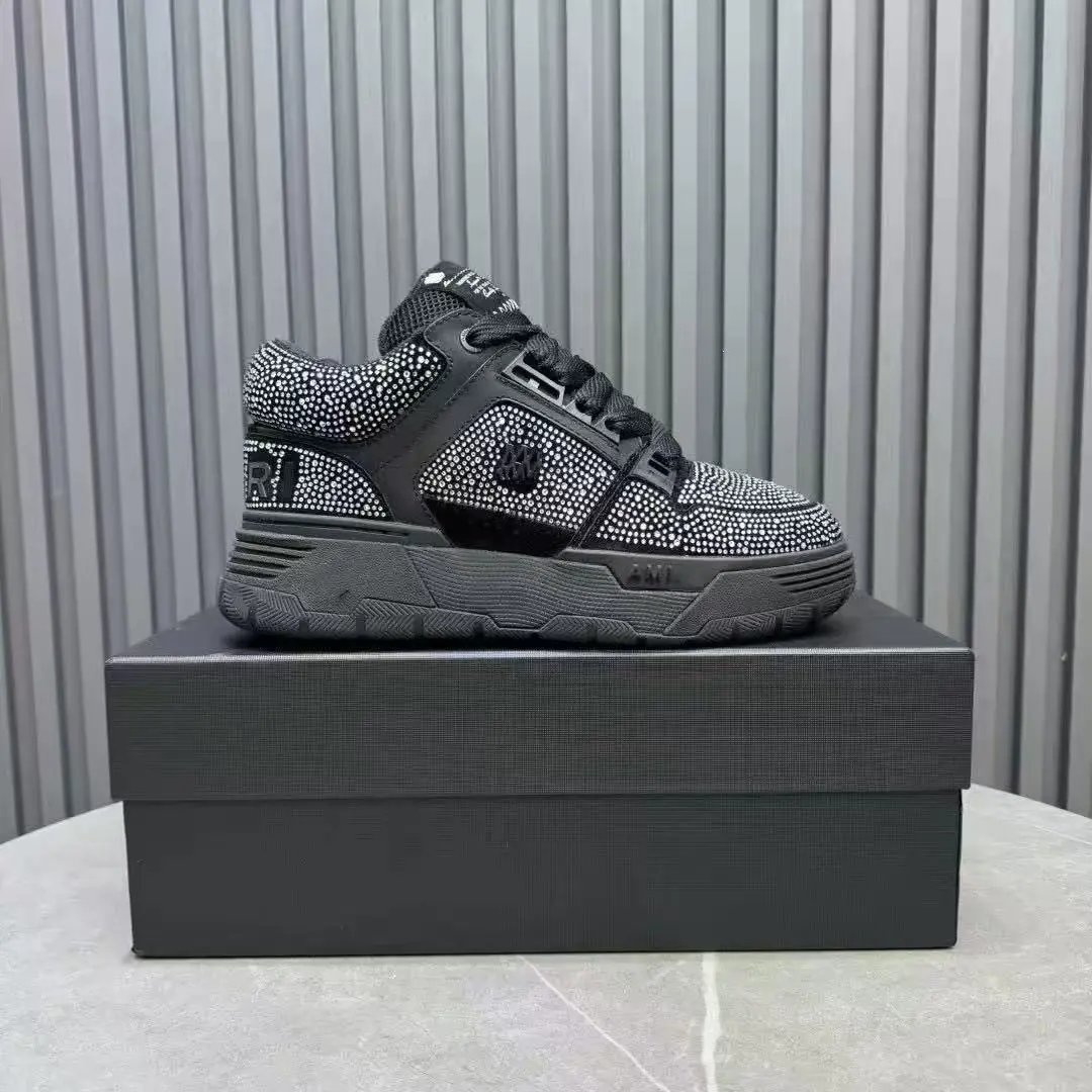 AMIRI Sneakers MA Skyline low-top — white diamond black