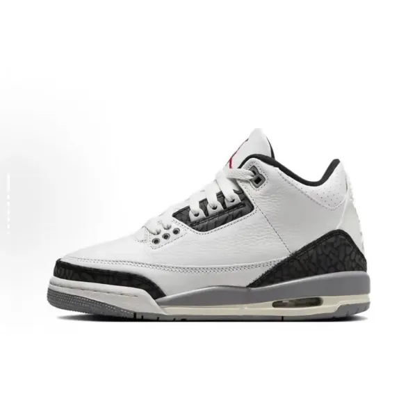 Air Jordan 3 White Cement Blue Sneakers Basketball Shoes - 7