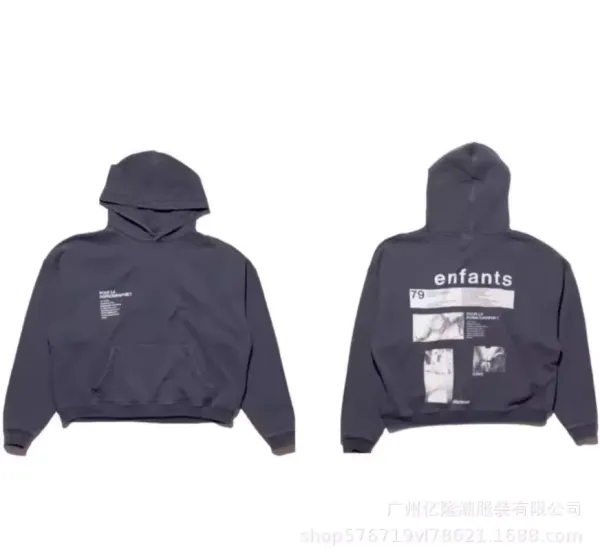 Design Benny's Video Graphic Hoodie Black Hoodie - 10