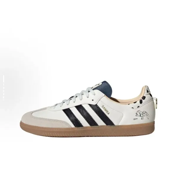 Adidas Originals Samba OG Light Blue and Beige Sneakers - 8