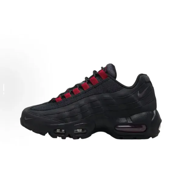 Nike Air Max 95 Grey Volt Black Sneakers Running Shoes - 5