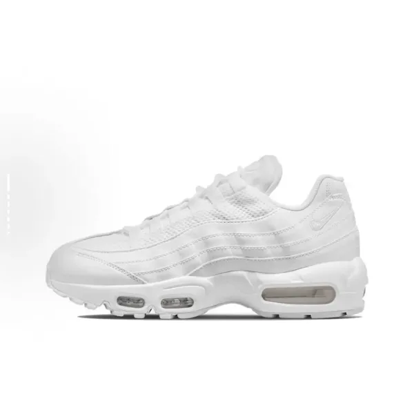 Nike Air Max 95 Grey Volt Black Sneakers Running Shoes - 7