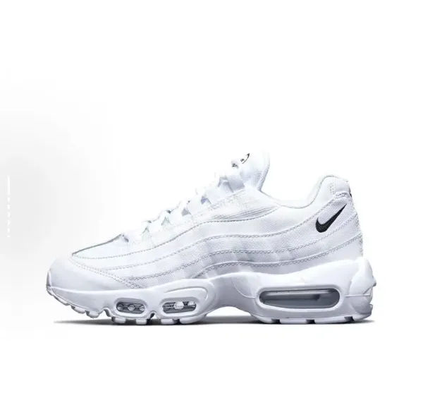 Nike Air Max 95 Grey Volt Black Sneakers Running Shoes - 8