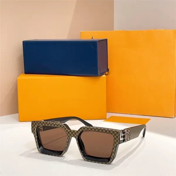 Louis Vuitton Damier Graphite Square Sunglasses - 1