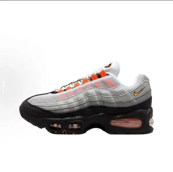 Nike Air Max 95 Orange Mesh Sneakers Running Shoes - 1