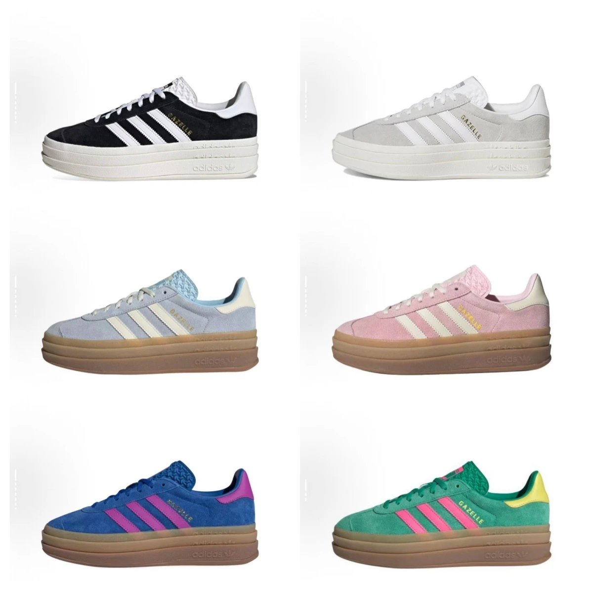Adidas Originals GAZELLE BOLD Shoes | 25 colorways